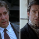 Al Pacino in Insomnia (left); Hugh Jackman in The Prestige (right)